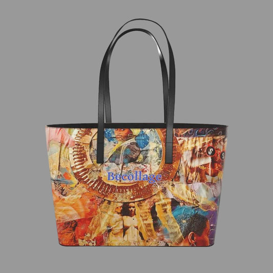 Becollage Tote leather bag