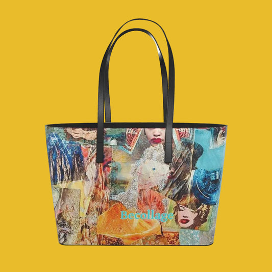 Becollage Kika Tote Gunshot