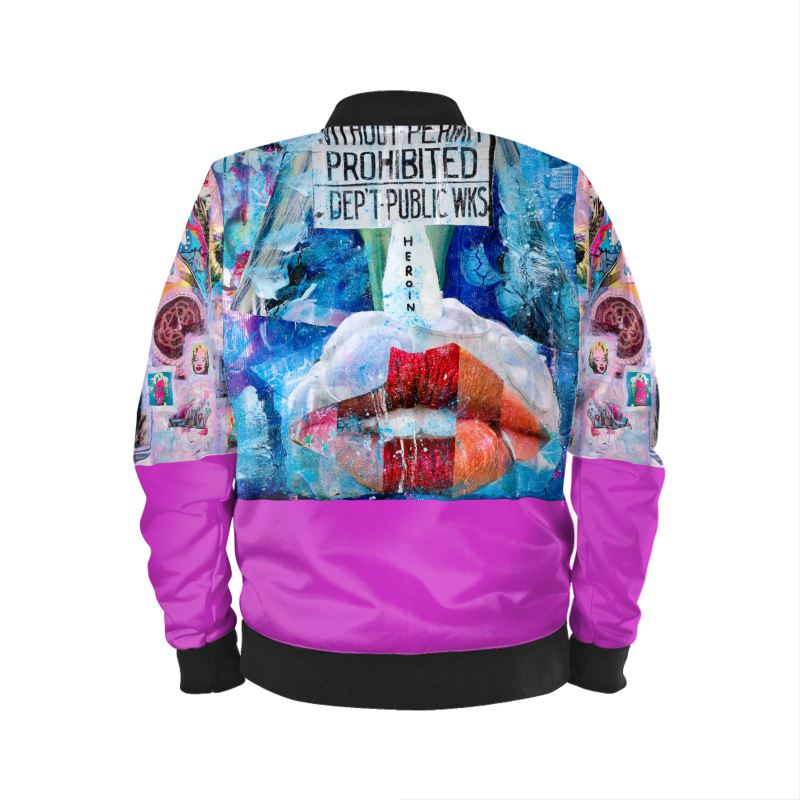 Bomberjacket Lilac unisex