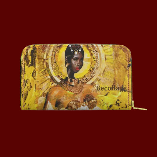 Becollage zip purse