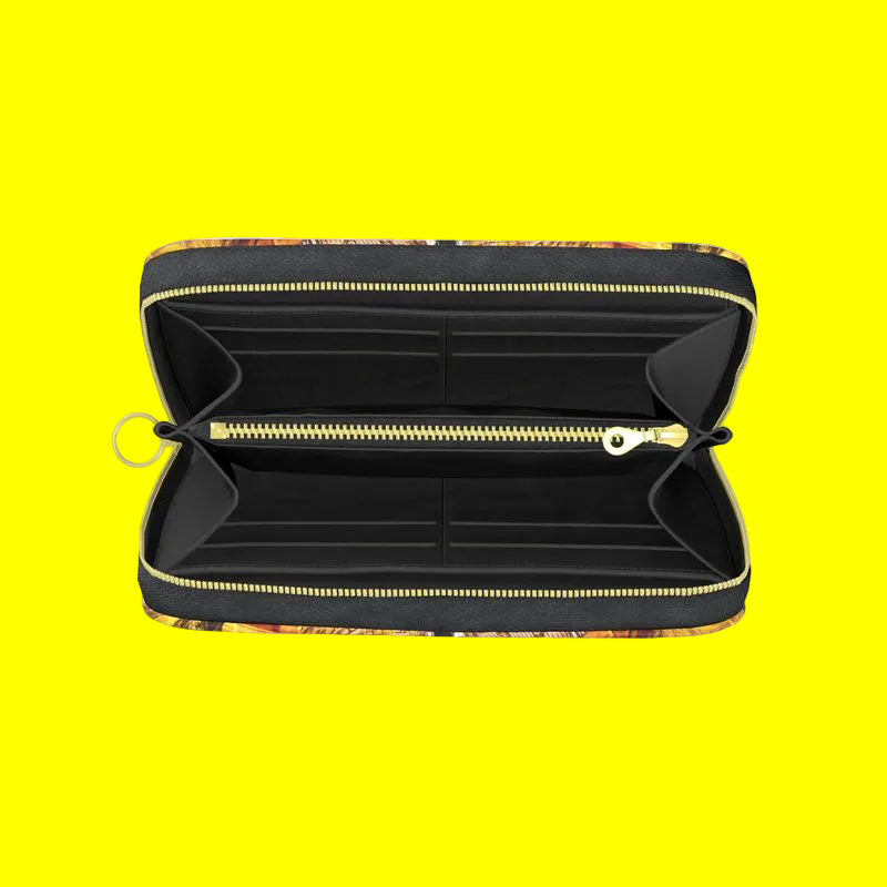 Becollage zip purse