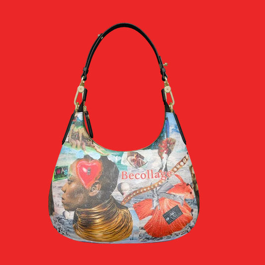 Becollage Mini leather Curve Bag