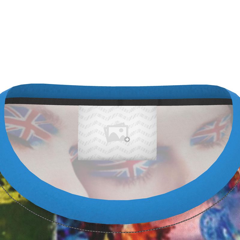 T-Shirt with all over print