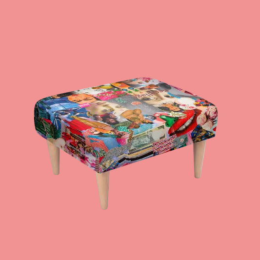 Becollage Footstool
