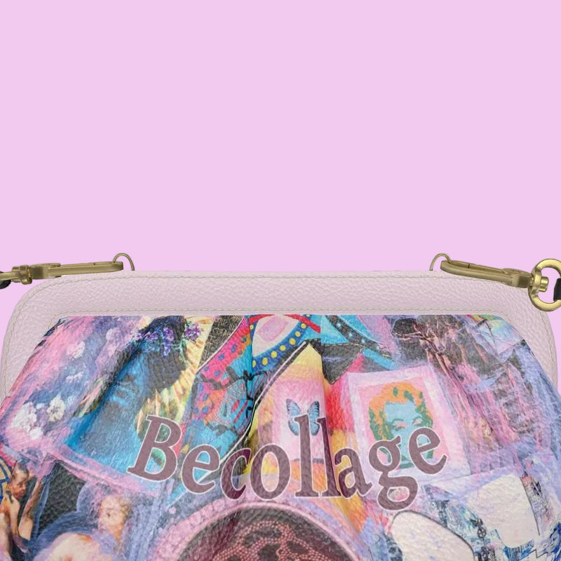 Becollage Girlie soft leather bag pleated