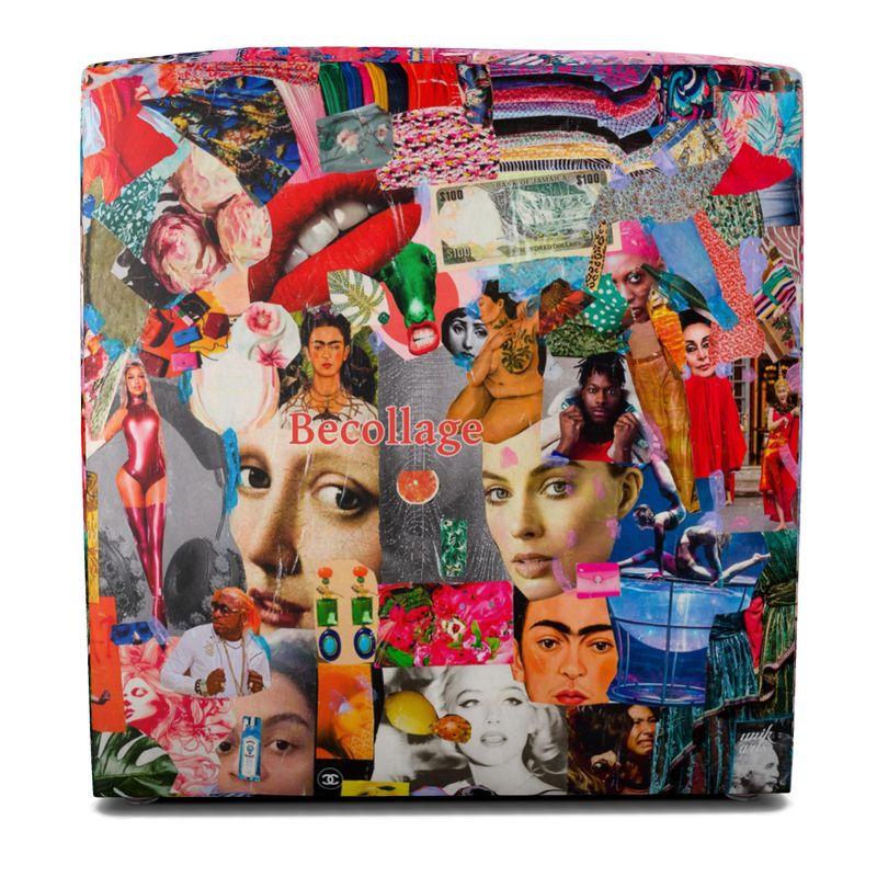 Becollage Pouf
