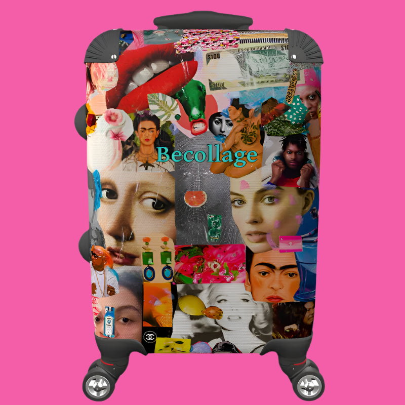 Becollage Koffersammlung