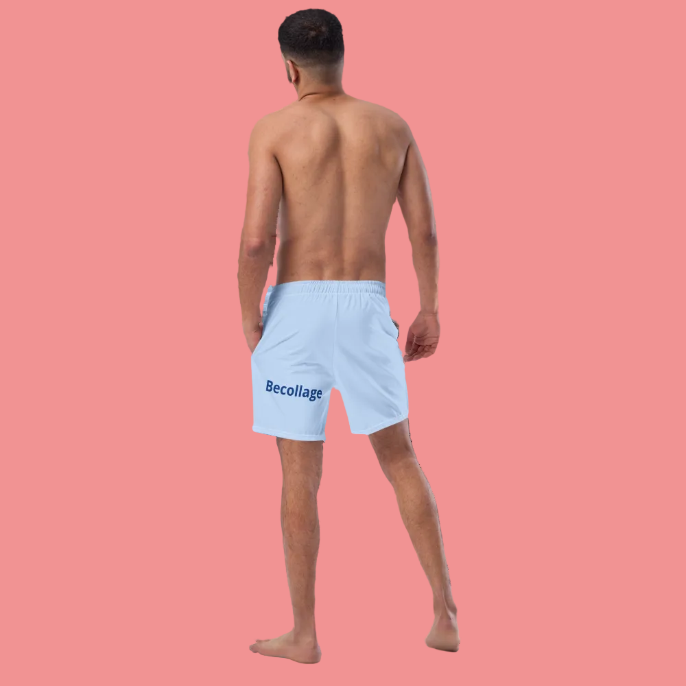 Becollage men Recycled Swim Trunks Dover Beach