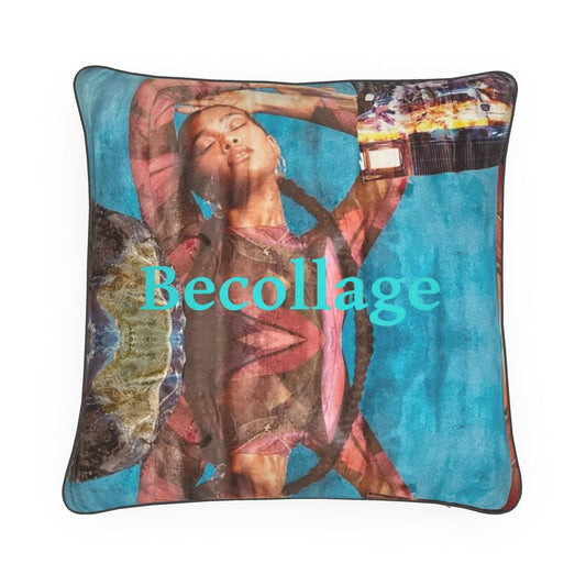 Becollage designer pilllow