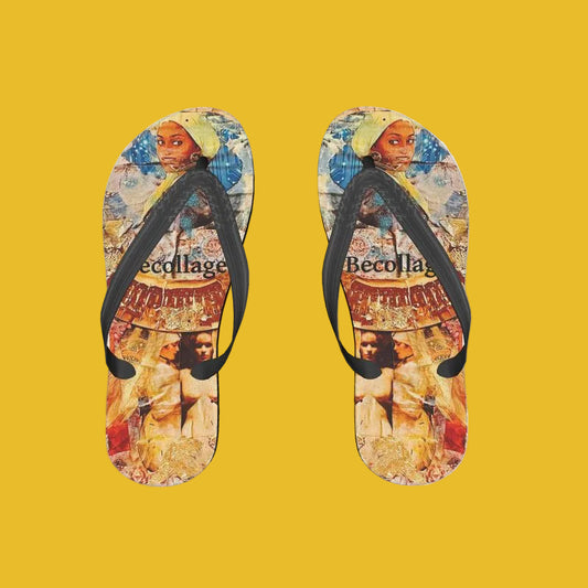 Becollage Flip Flops