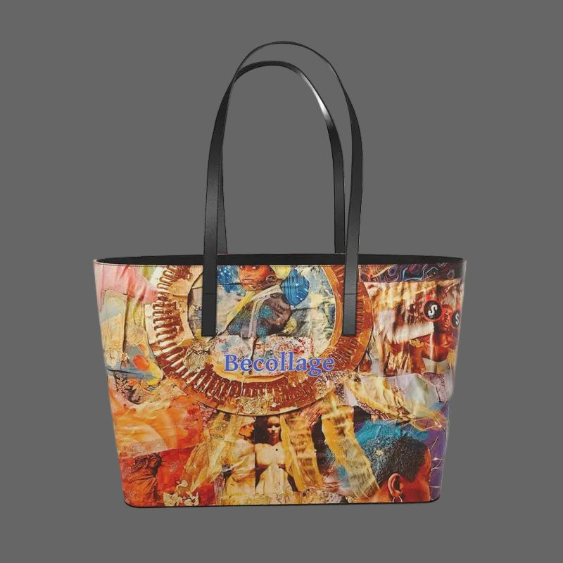 Becollage Tote leather bag
