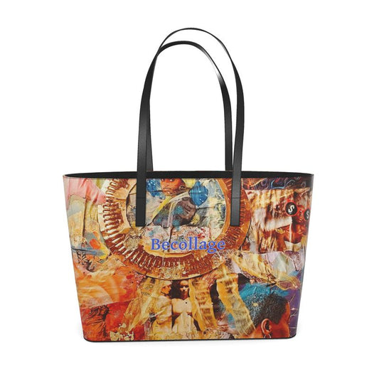 Becollage Tote leather bag