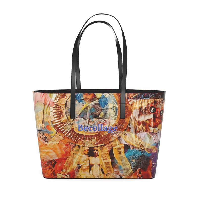 Becollage Tote leather bag