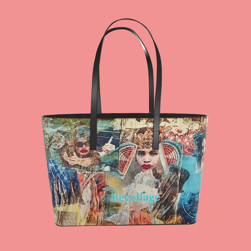 Becollage Kika Tote Gunshot