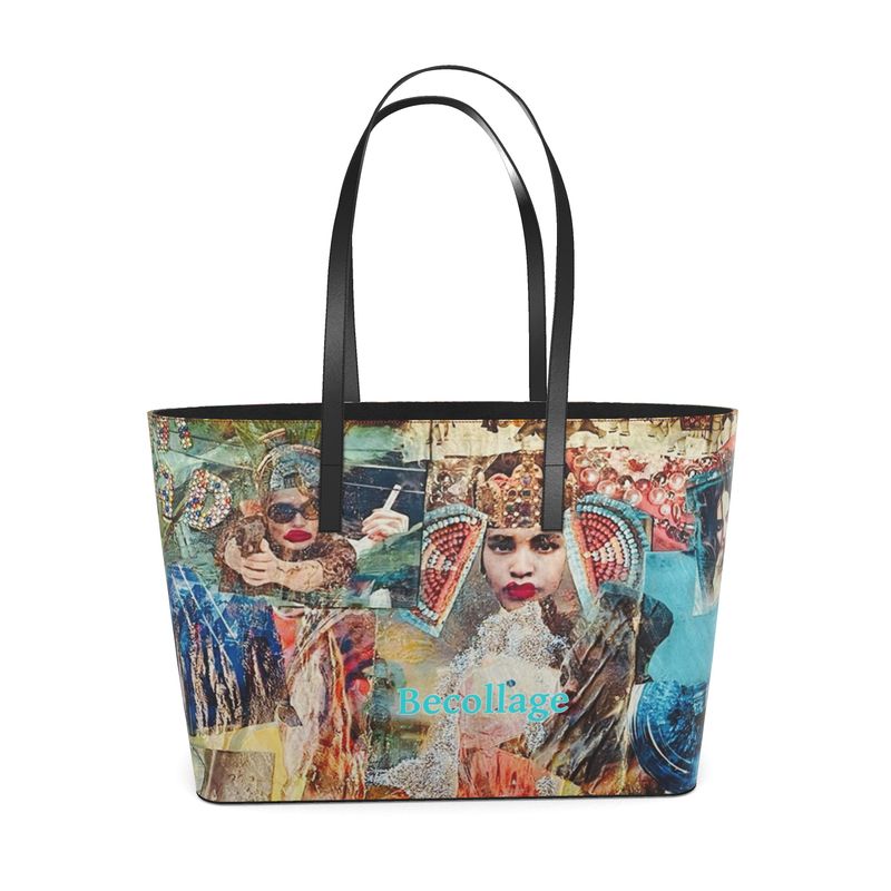 Becollage Kika Tote Gunshot