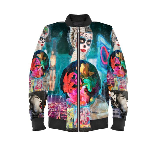 Becollage Bomberjacke Dial del muerte unisex