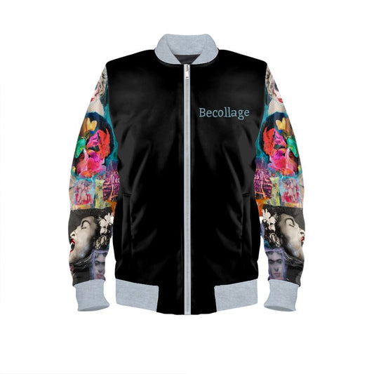 Becollage bespoke bomber jacket  stage celebrity