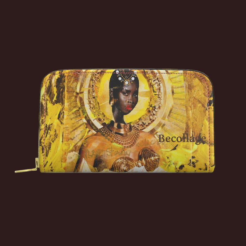 Becollage zip purse