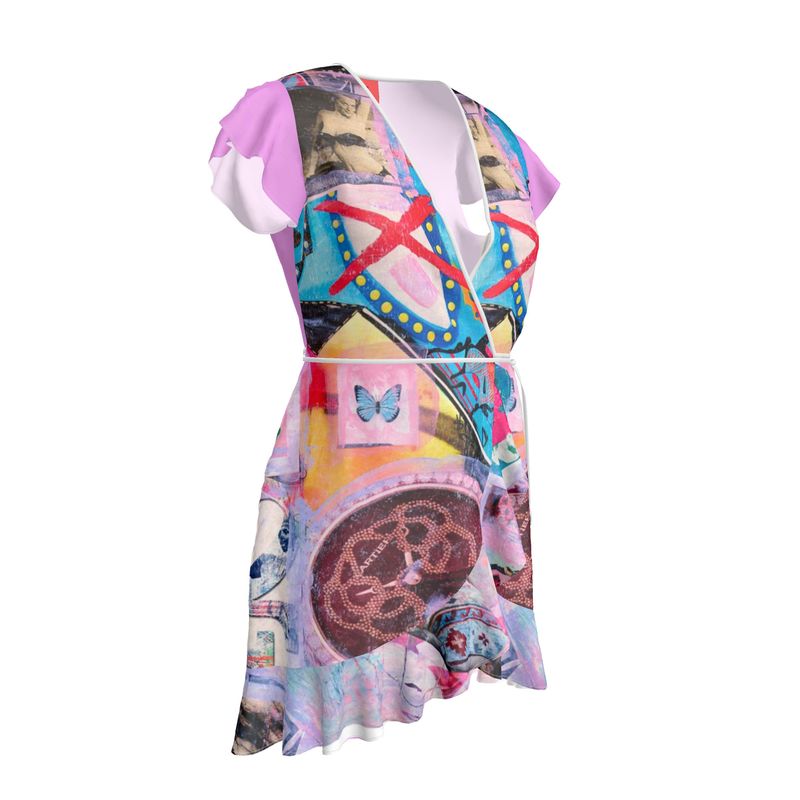 Becollage volant dress