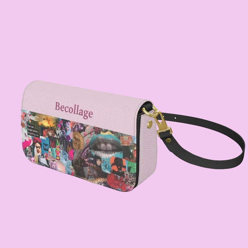 Becollage Fold Over evening bag