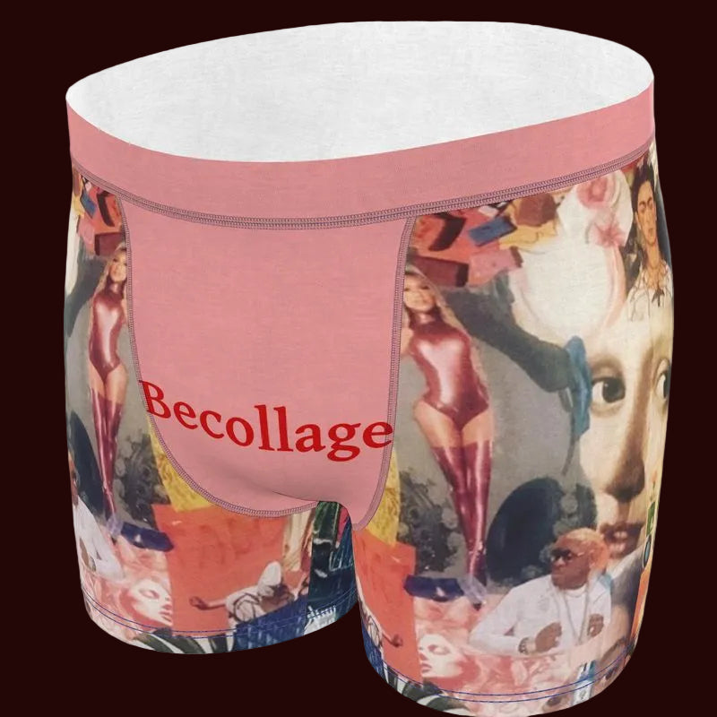 Becollage male boxer briefs