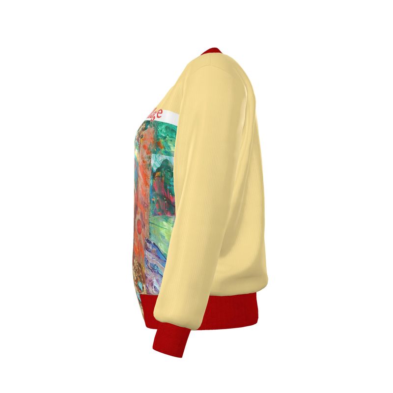 Becollage Silk lady bomber jacket