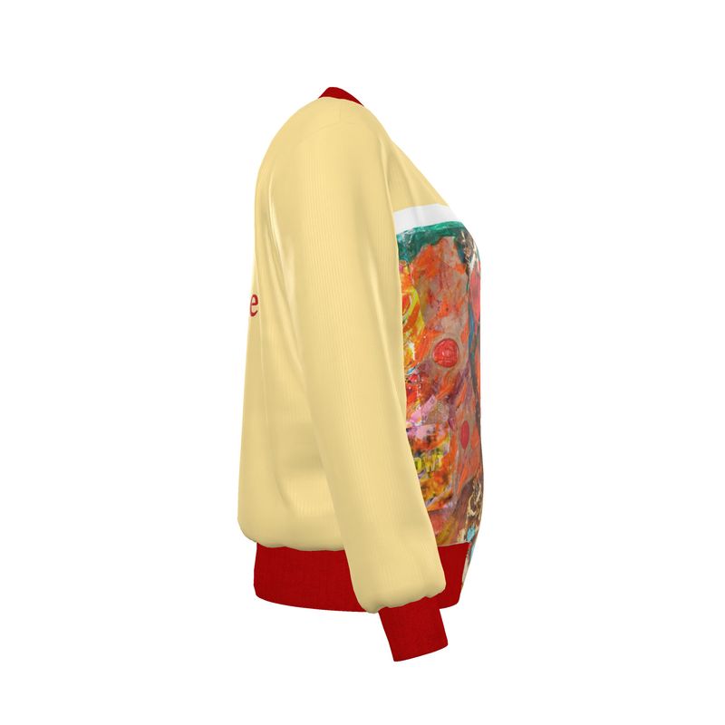 Becollage Silk lady bomber jacket