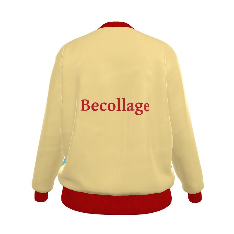 Becollage Silk lady bomber jacket