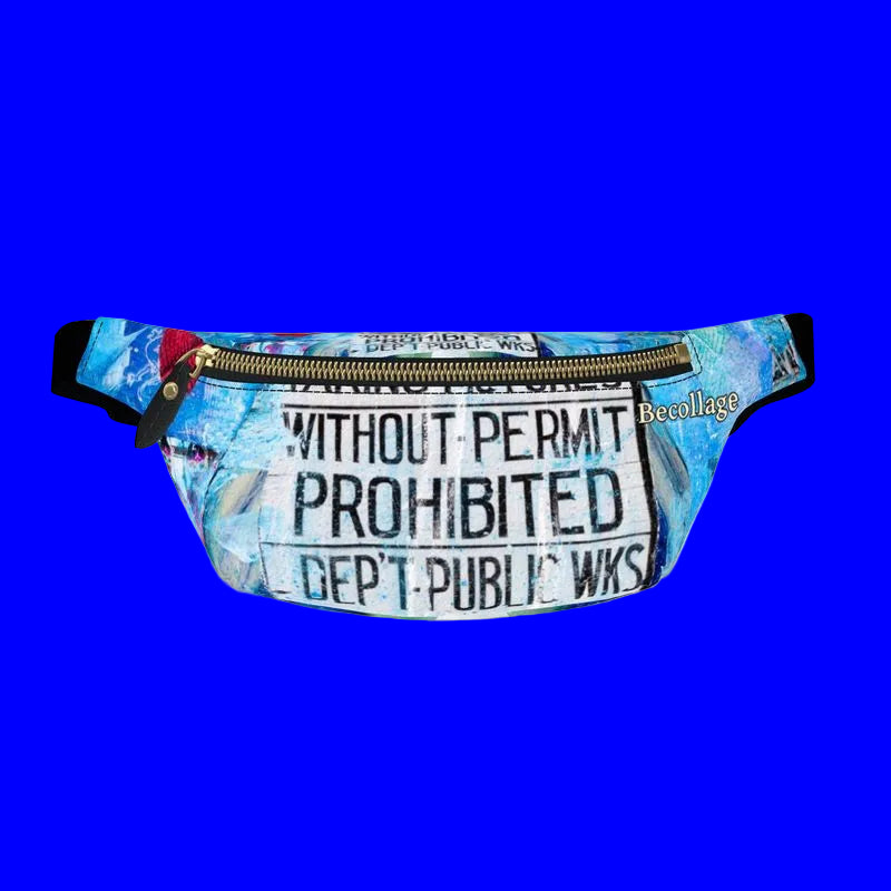 Fanny Pack unisex prohibited