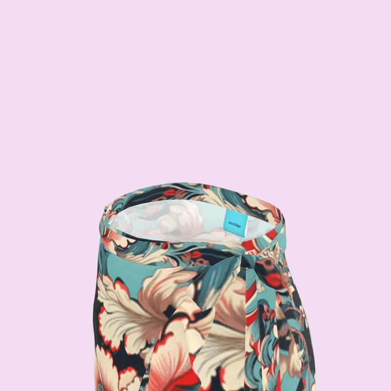 Becollage Flowery Flounce Skirt