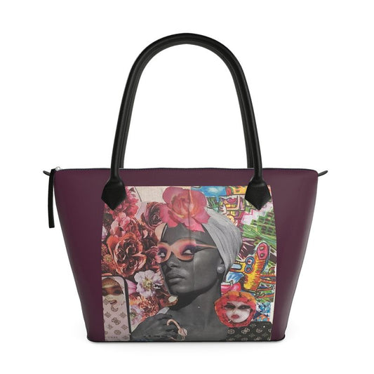 Designer tote back Carribean beauty