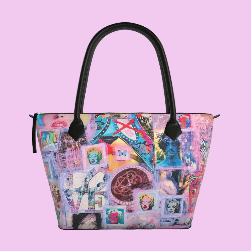 Zip Top  Handbag Miami