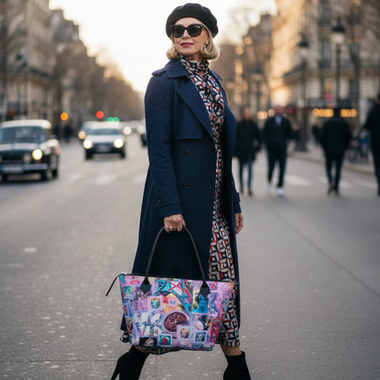 Zip Top  Handbag Miami