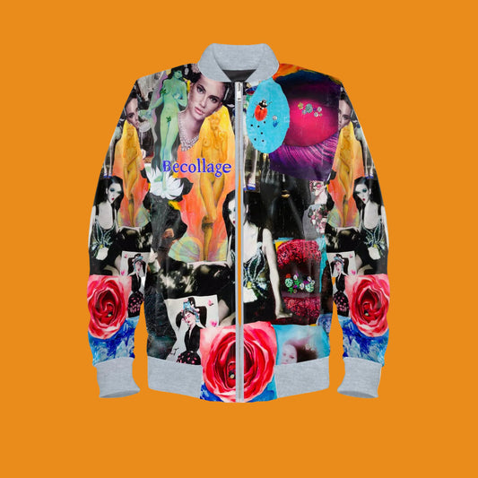 Ladies Bomber Jacket Queen of the deck