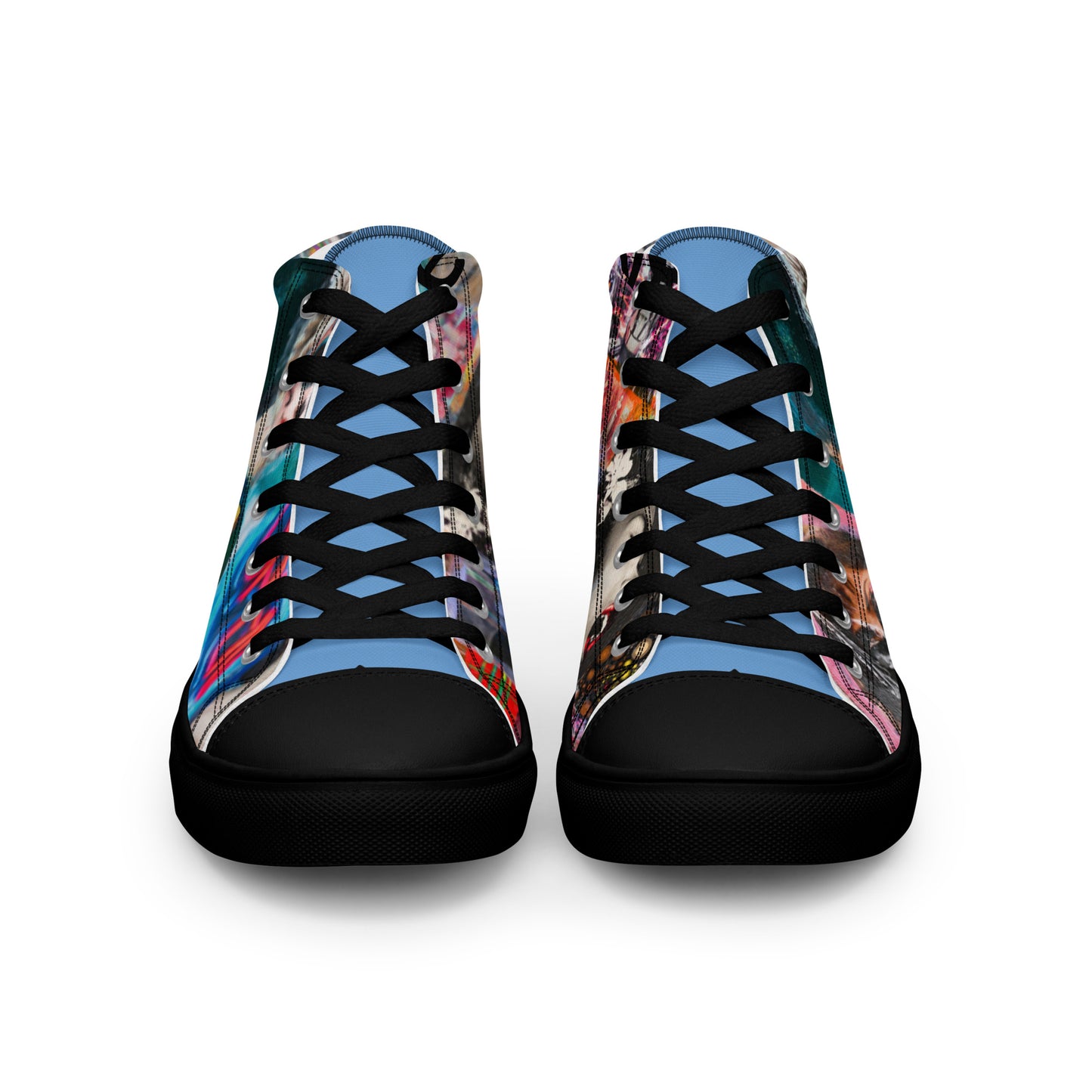 Men’s high top canvas shoes