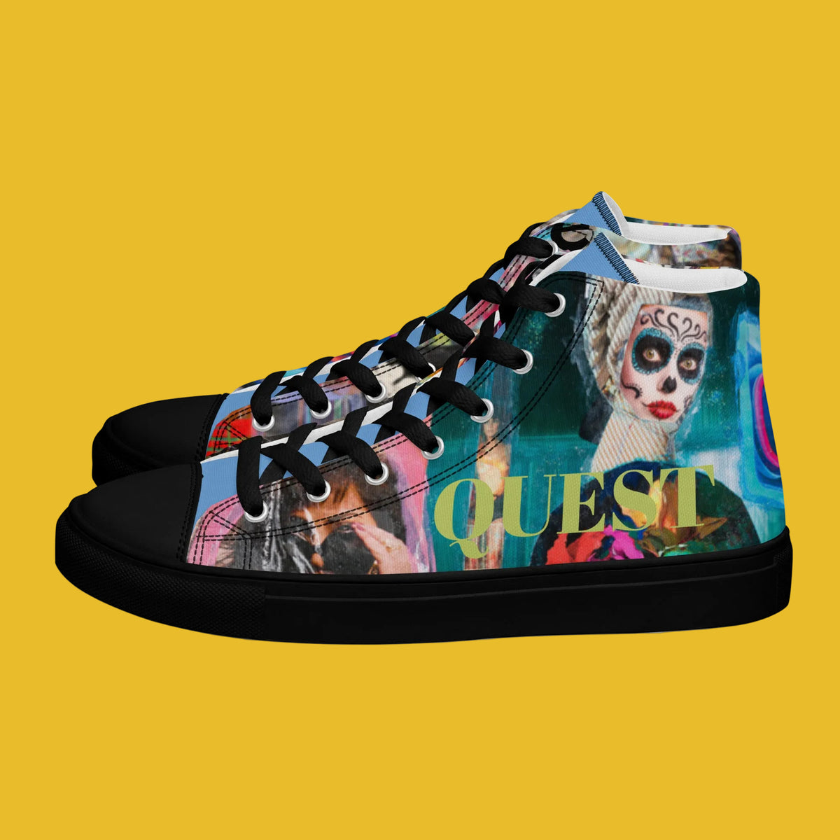 Men’s high top canvas shoes quest