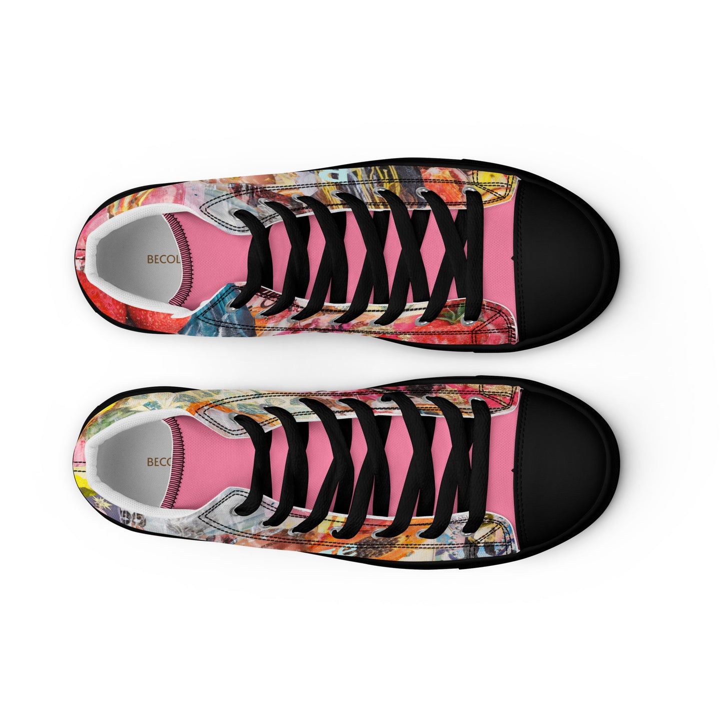 Women’s high top canvas shoes