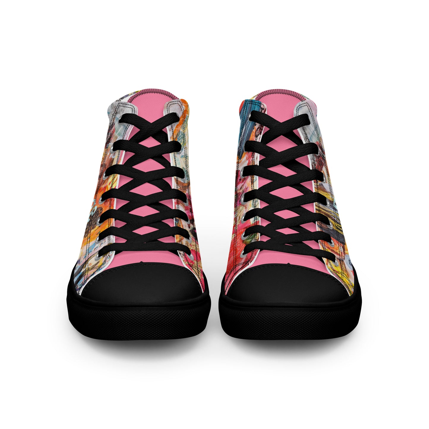 Women’s high top canvas shoes