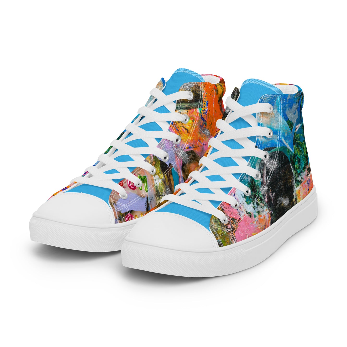 Becollage Women’s high top canvas shoes