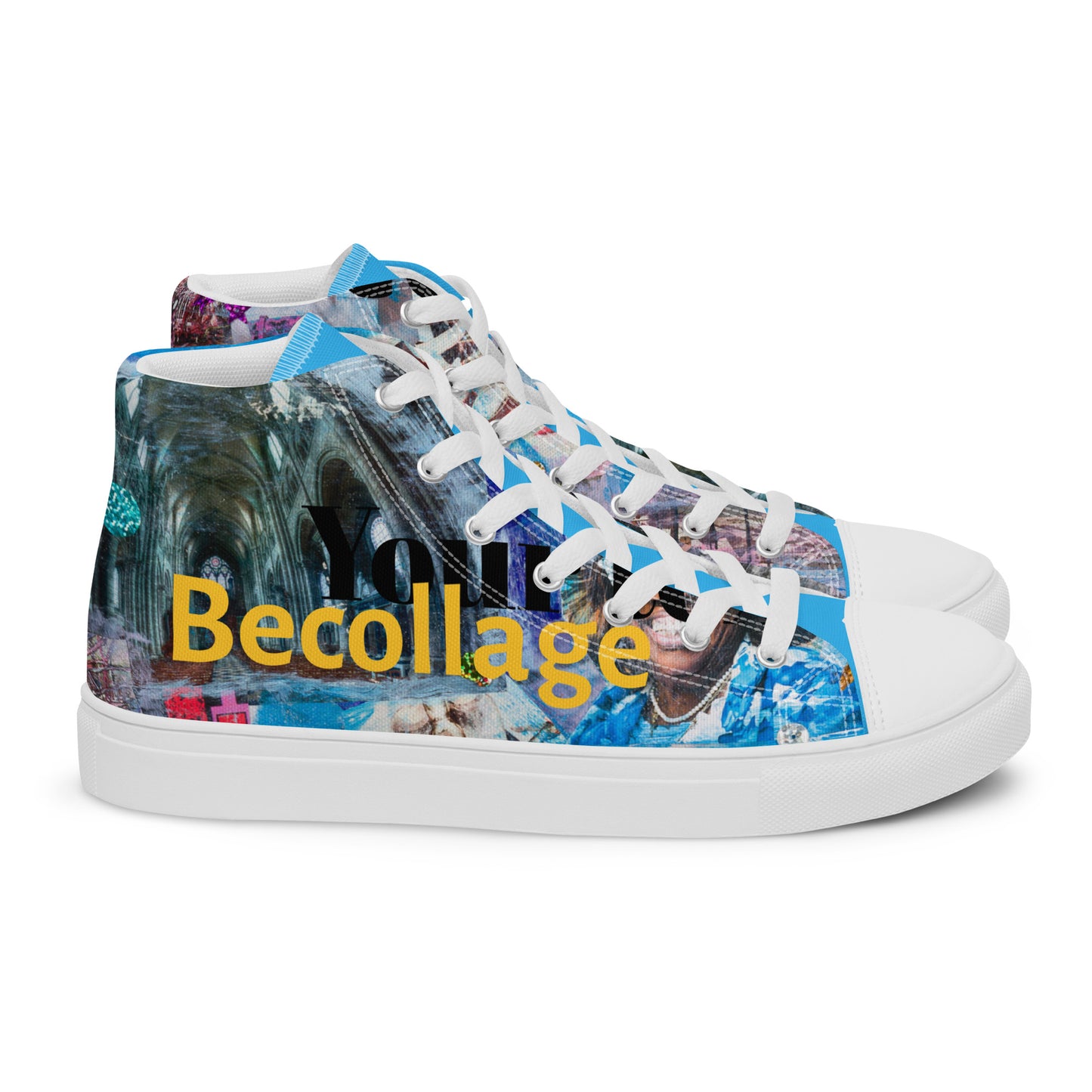 Women’s high top canvas shoes