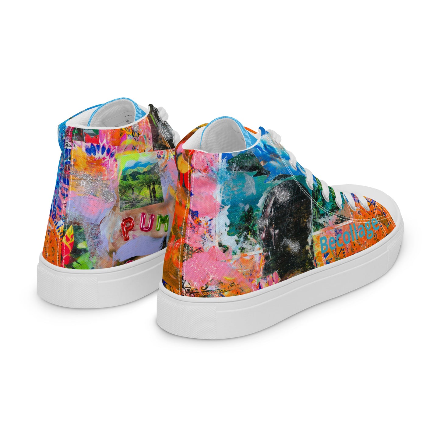 Becollage Women’s high top canvas shoes