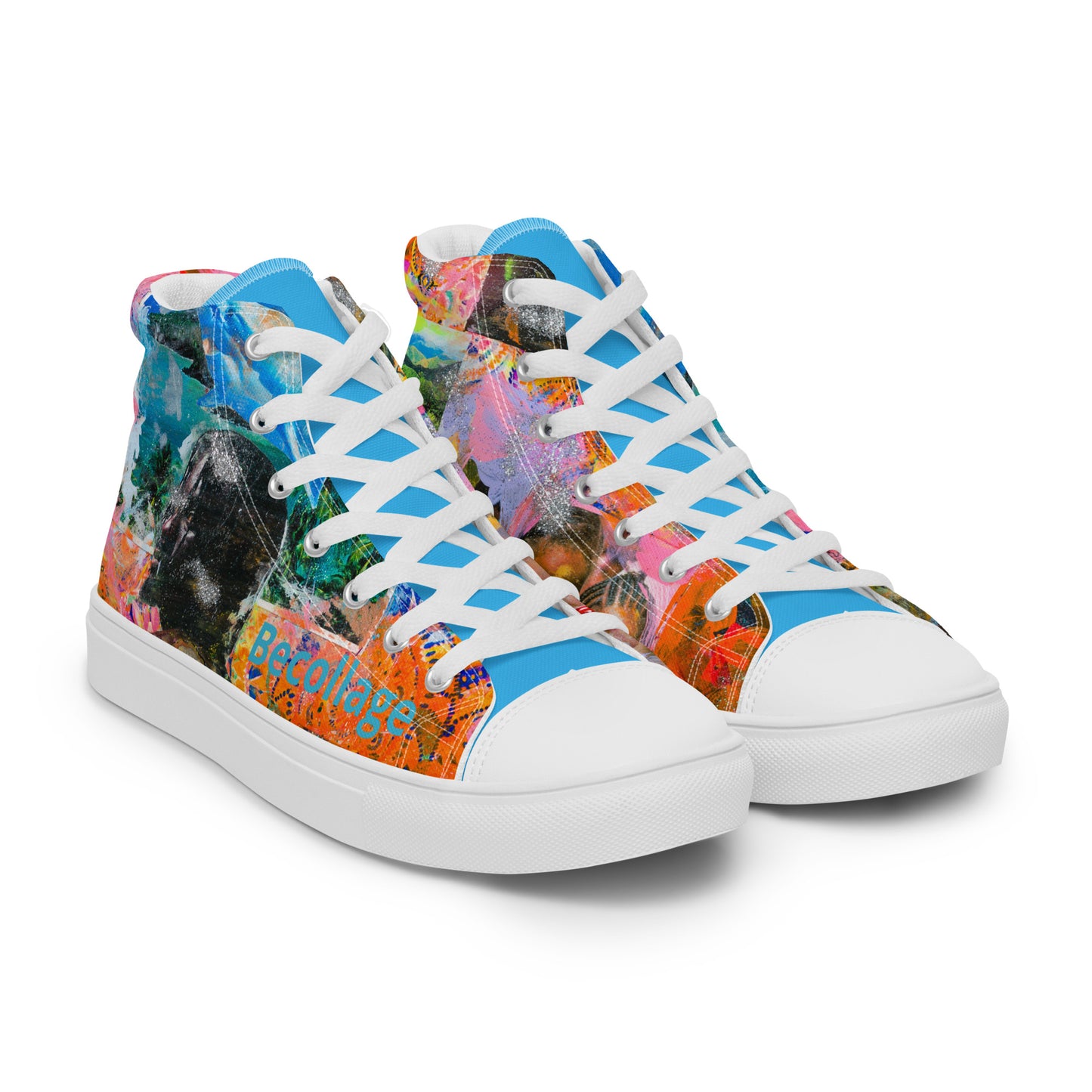 Becollage Women’s high top canvas shoes