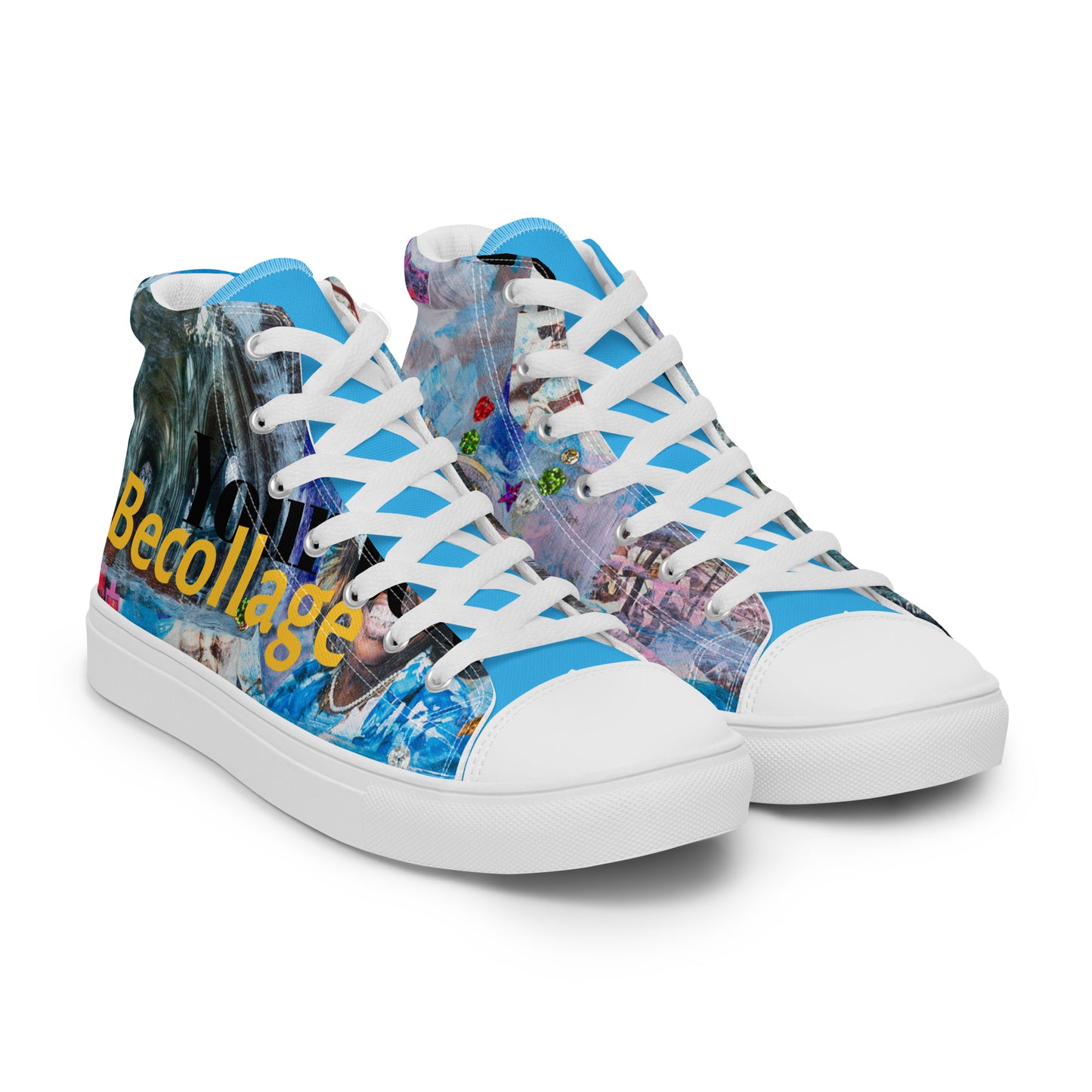 Women’s high top canvas shoes