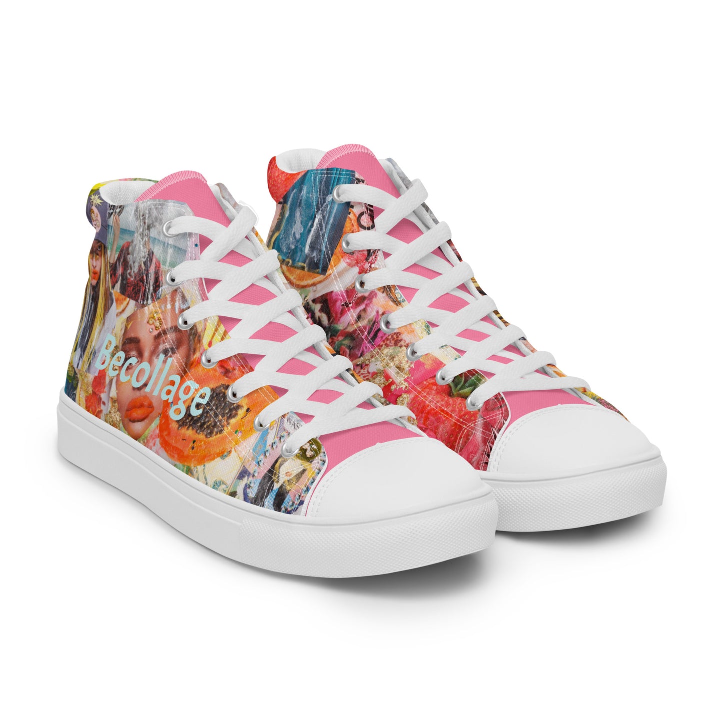 Women’s high top canvas shoes