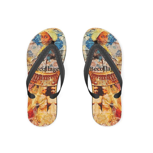 Becollage Flip Flops