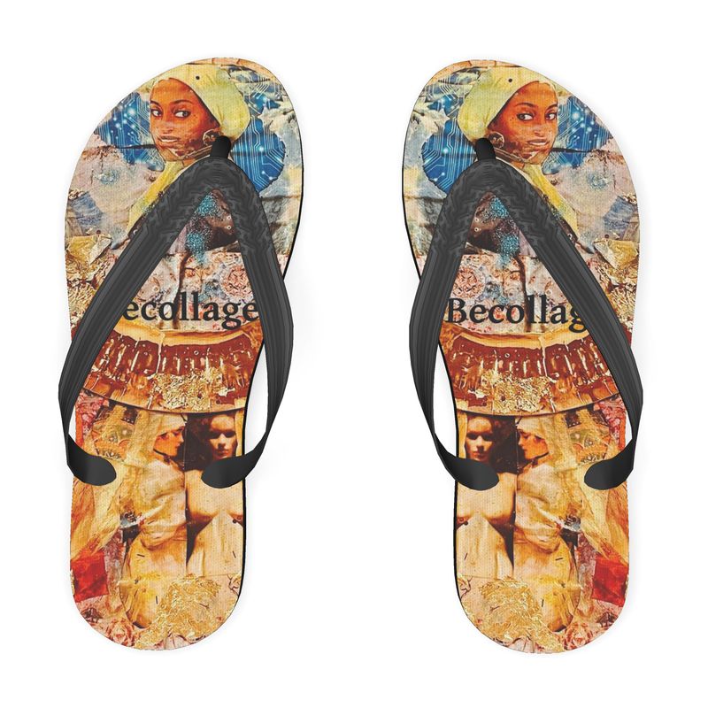 Becollage Flip Flops