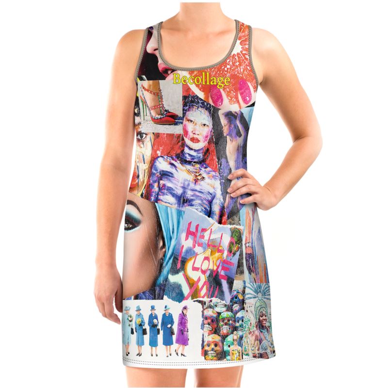 Becollage Skaterkleid