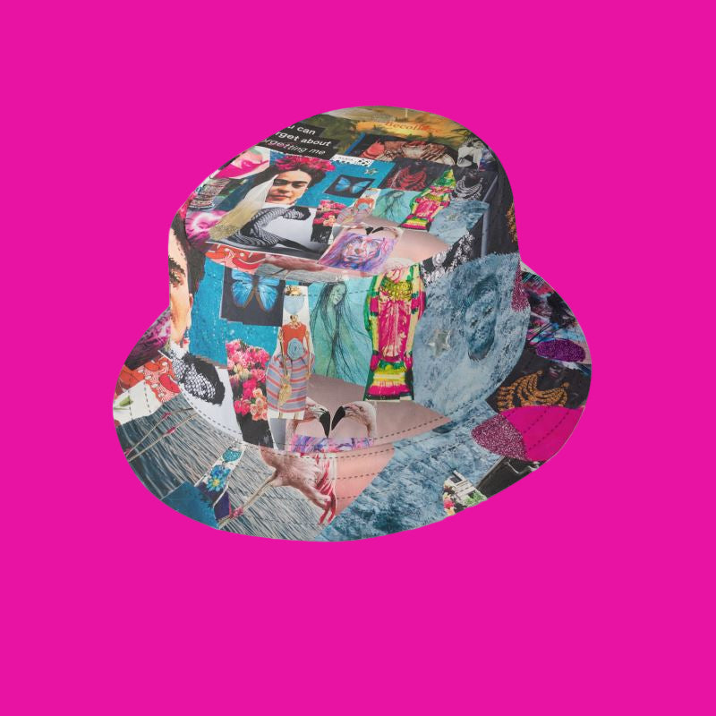 Becollage Designer-Fischerhut
