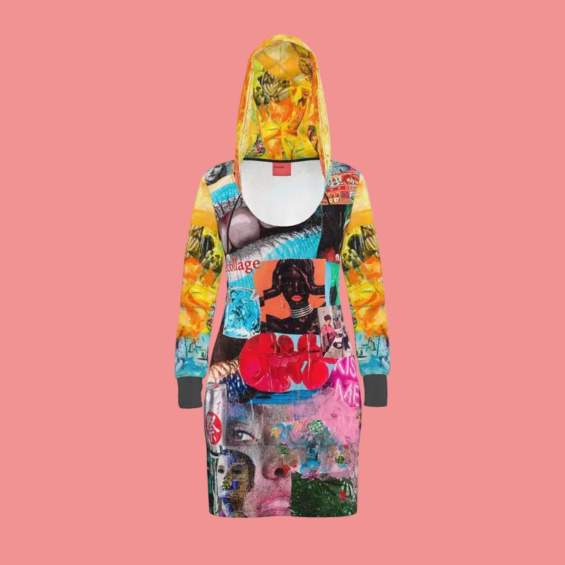 Becollage Hoodie dress