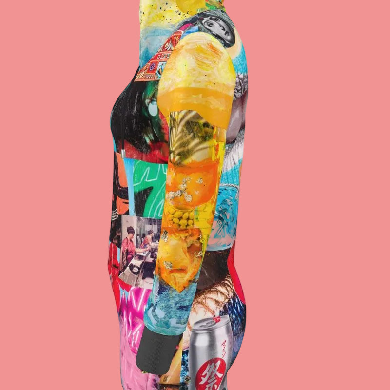 Becollage Hoodie dress